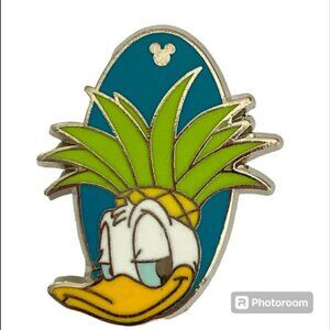 Disney Shanghai Donald Duck Enamel Trading Pin New 2017 Hidden Mickey Pineapple